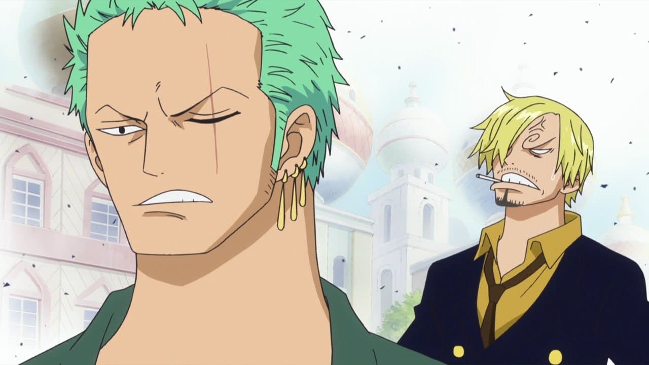 Still from The Navy Has Set Out! The Straw Hats in Danger!
