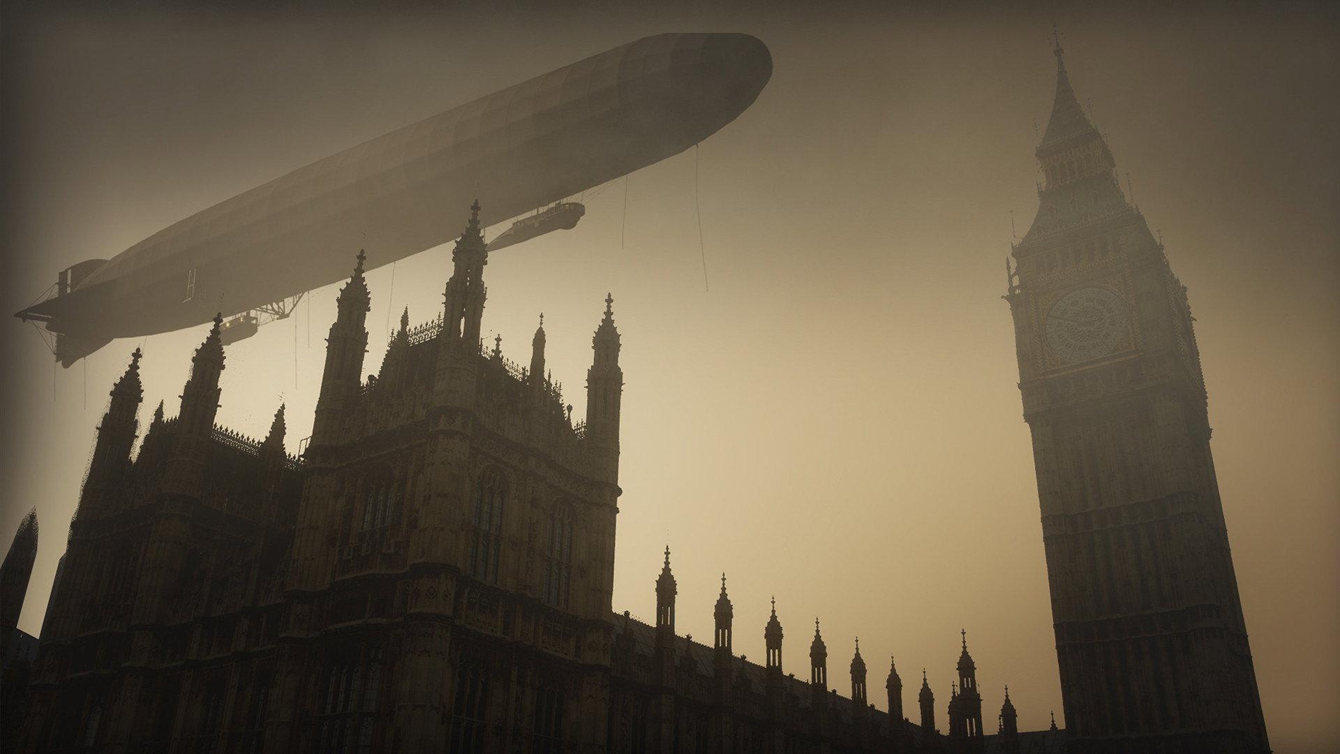 Still from Zeppelin Terror Attack