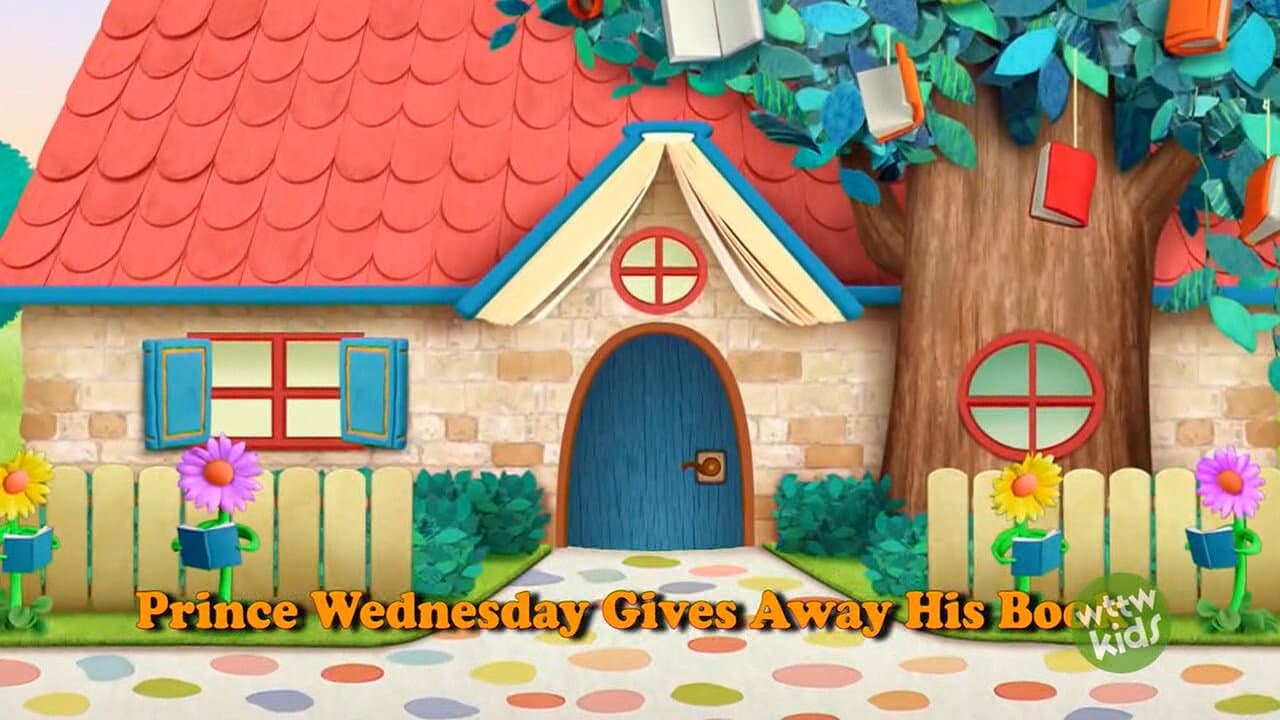 Still from Prince Wednesday Gives Away His Book