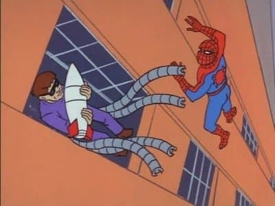 Still from The Terrible Triumph of Dr. Octopus