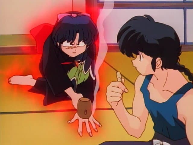 Still from The Two Akanes! "Ranma, Look at Me!"