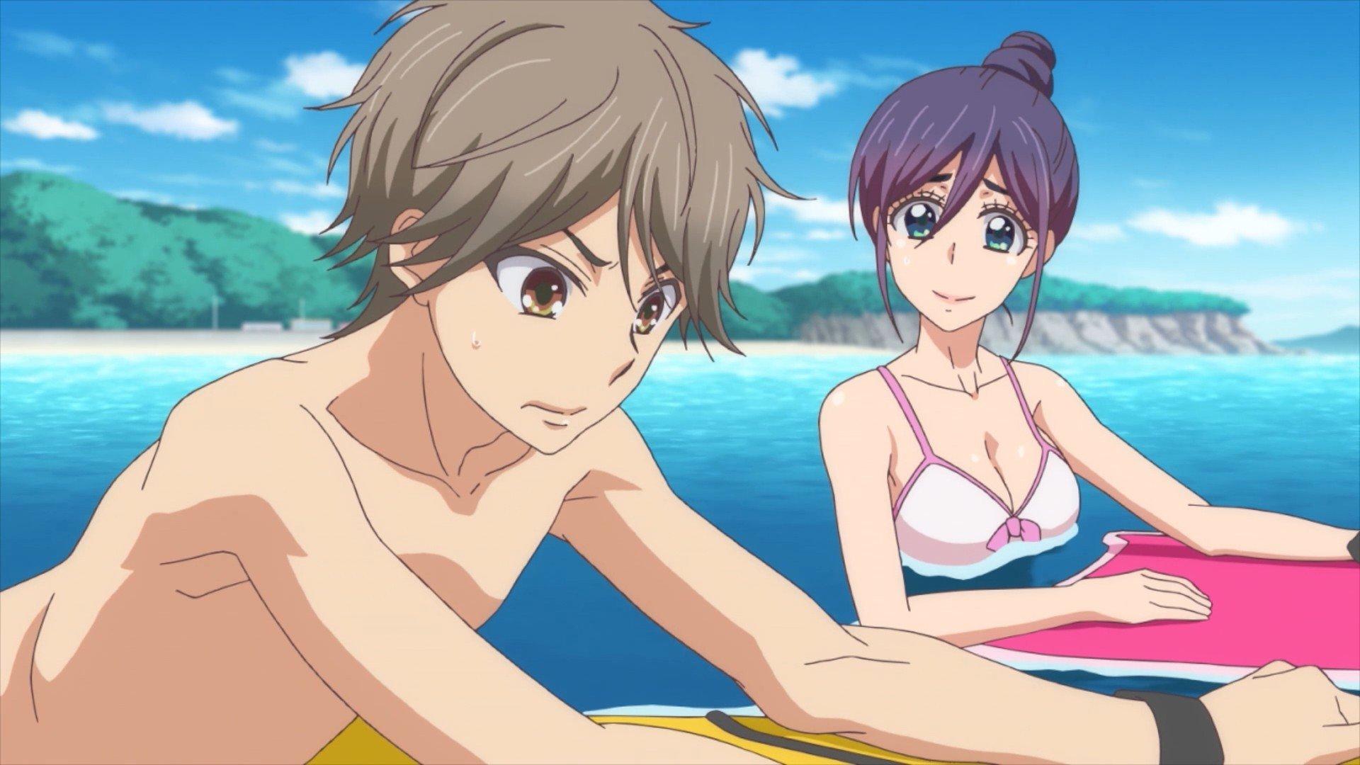 Still from The Beach! Bathing Suits! Time to Get Serious!