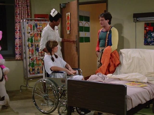 Still from Mork's Health Hints
