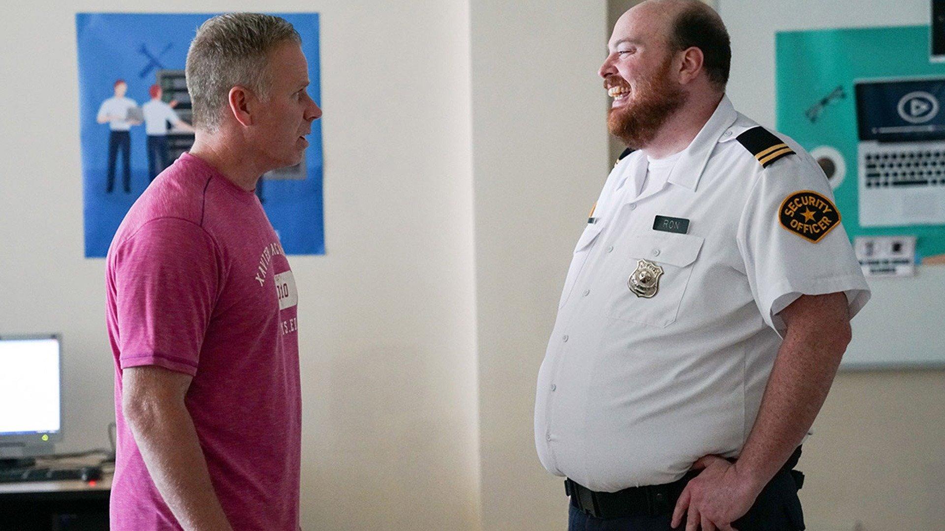 Still from Gerry's Security Insecurity