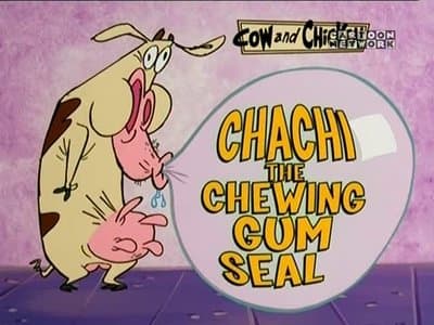 Still from Chachi, the Chewing Gum Seal