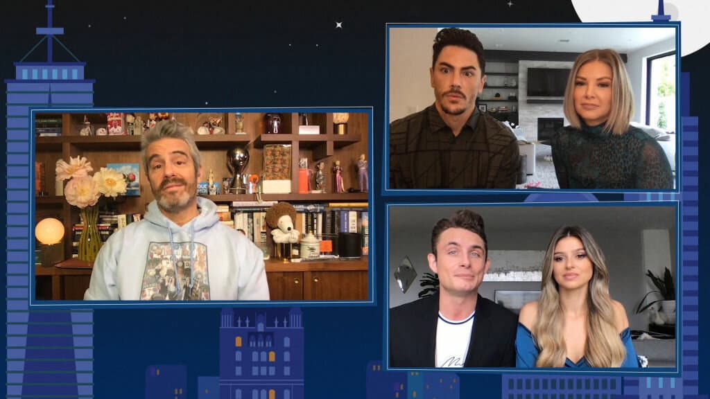 Still from VPR: Ariana, Tom, James & Raquel