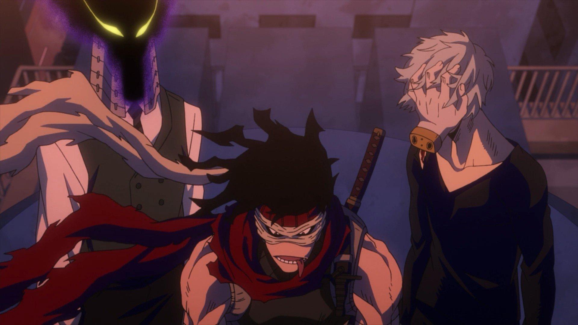 Still from Midoriya and Shigaraki