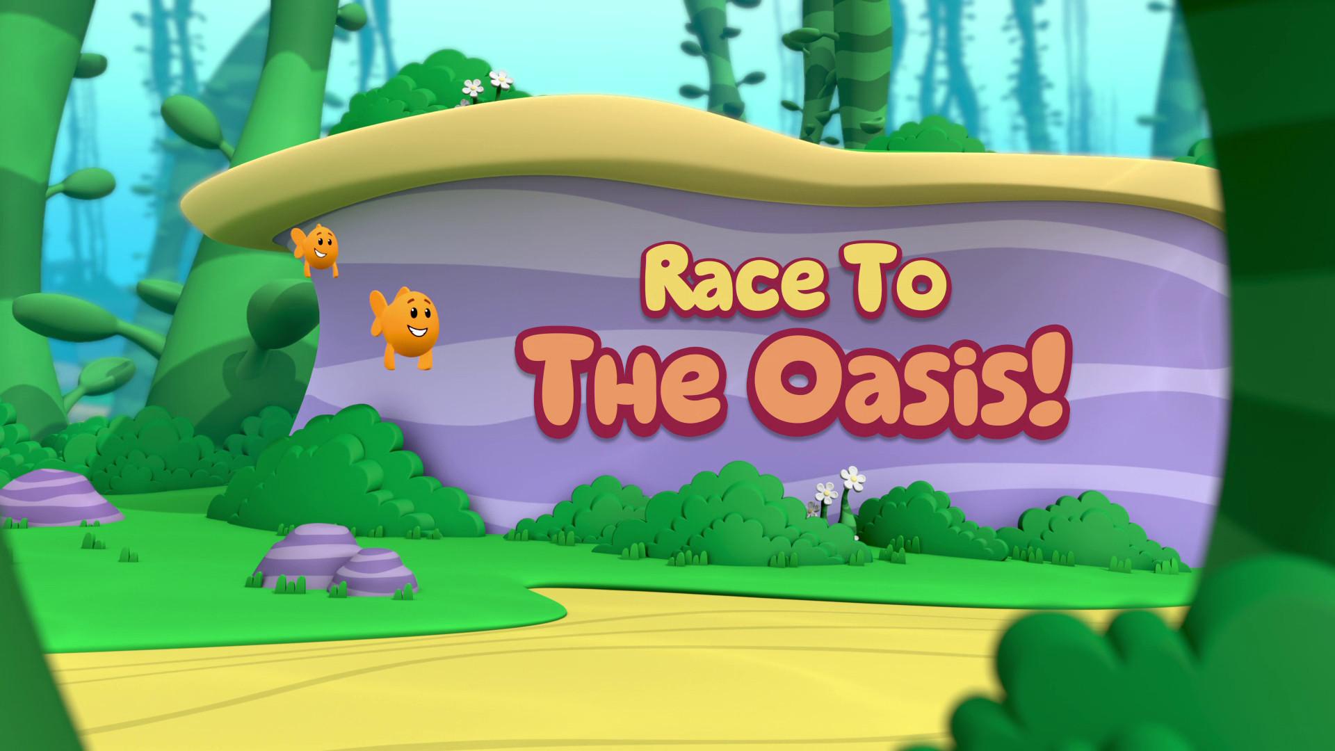 Still from Race to the Oasis!
