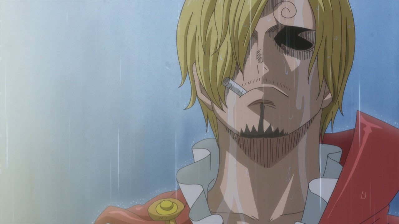 Still from Moist Cigarette! The Night Before Sanji's Wedding!