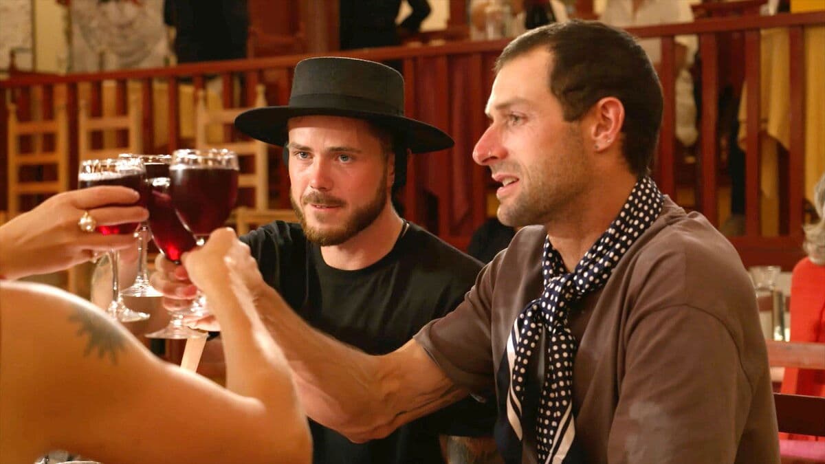 Still from The Forbidden Kiss