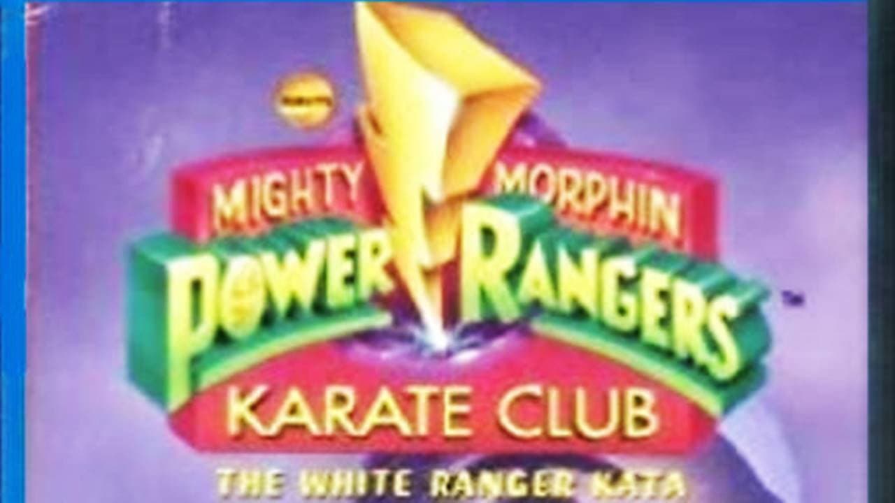 Still from Mighty Morphin Power Rangers Karate Club: The White Ranger Kata