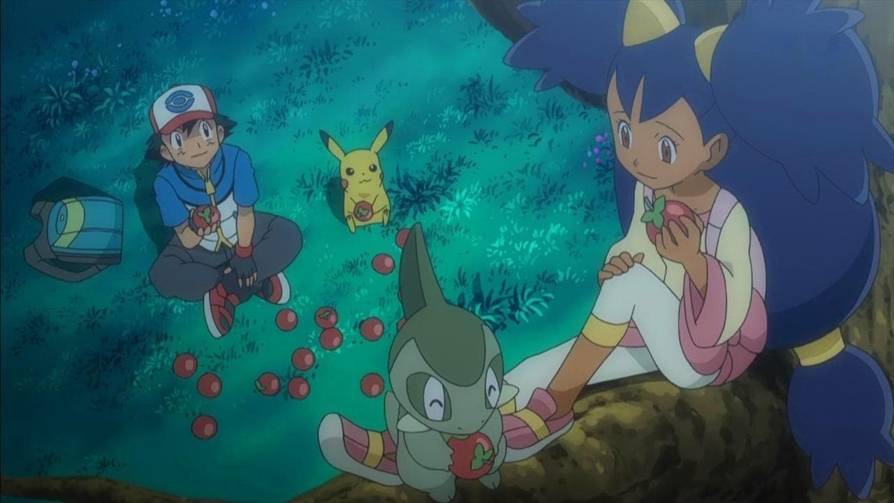 Still from Enter Iris and Axew!