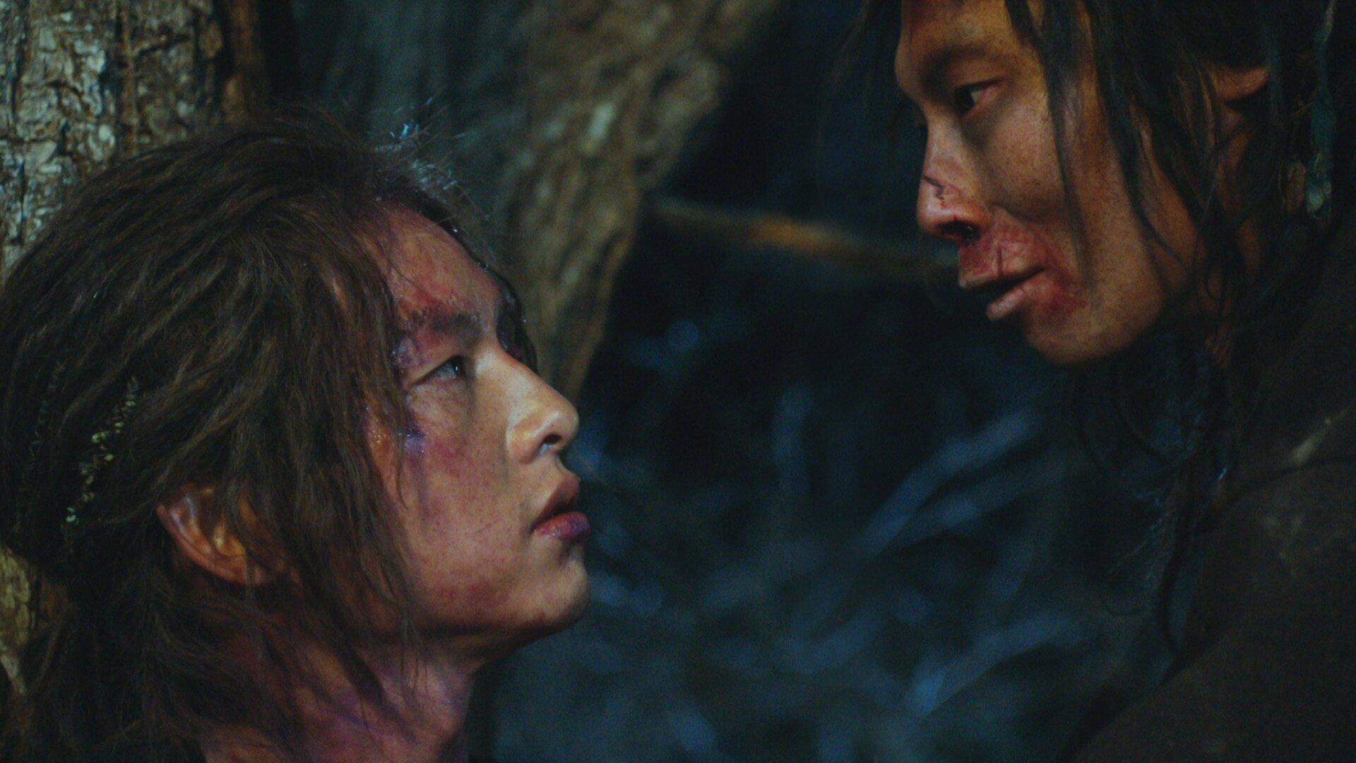 Still from Part 2: The Sky Turning Inside Out, Rising Land III