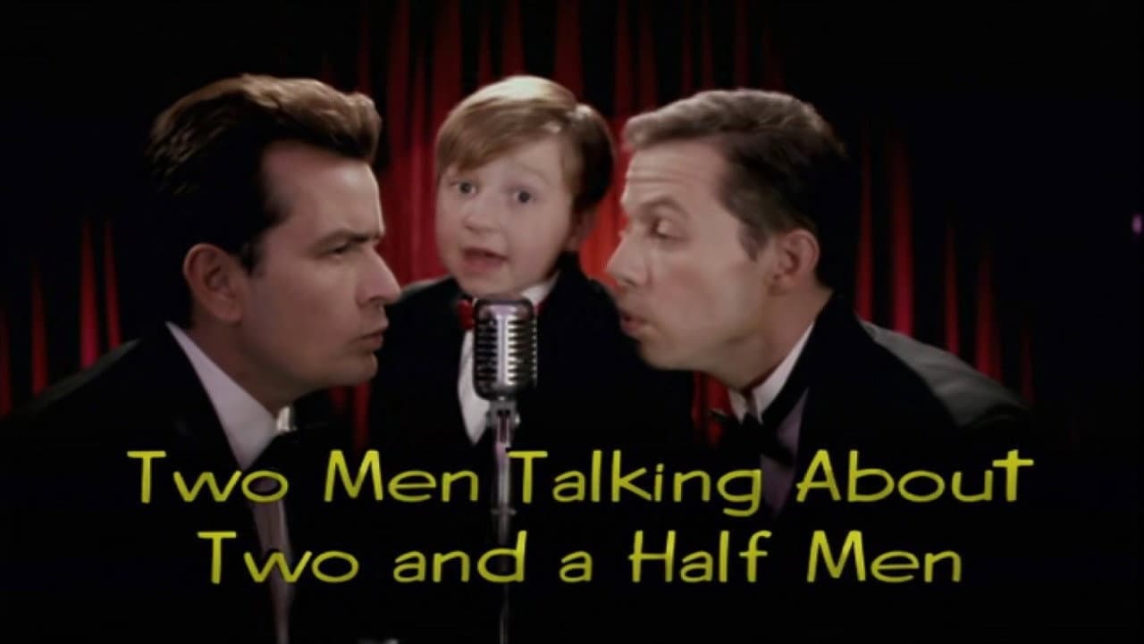 Still from Two Men Talking About Two and a Half Men