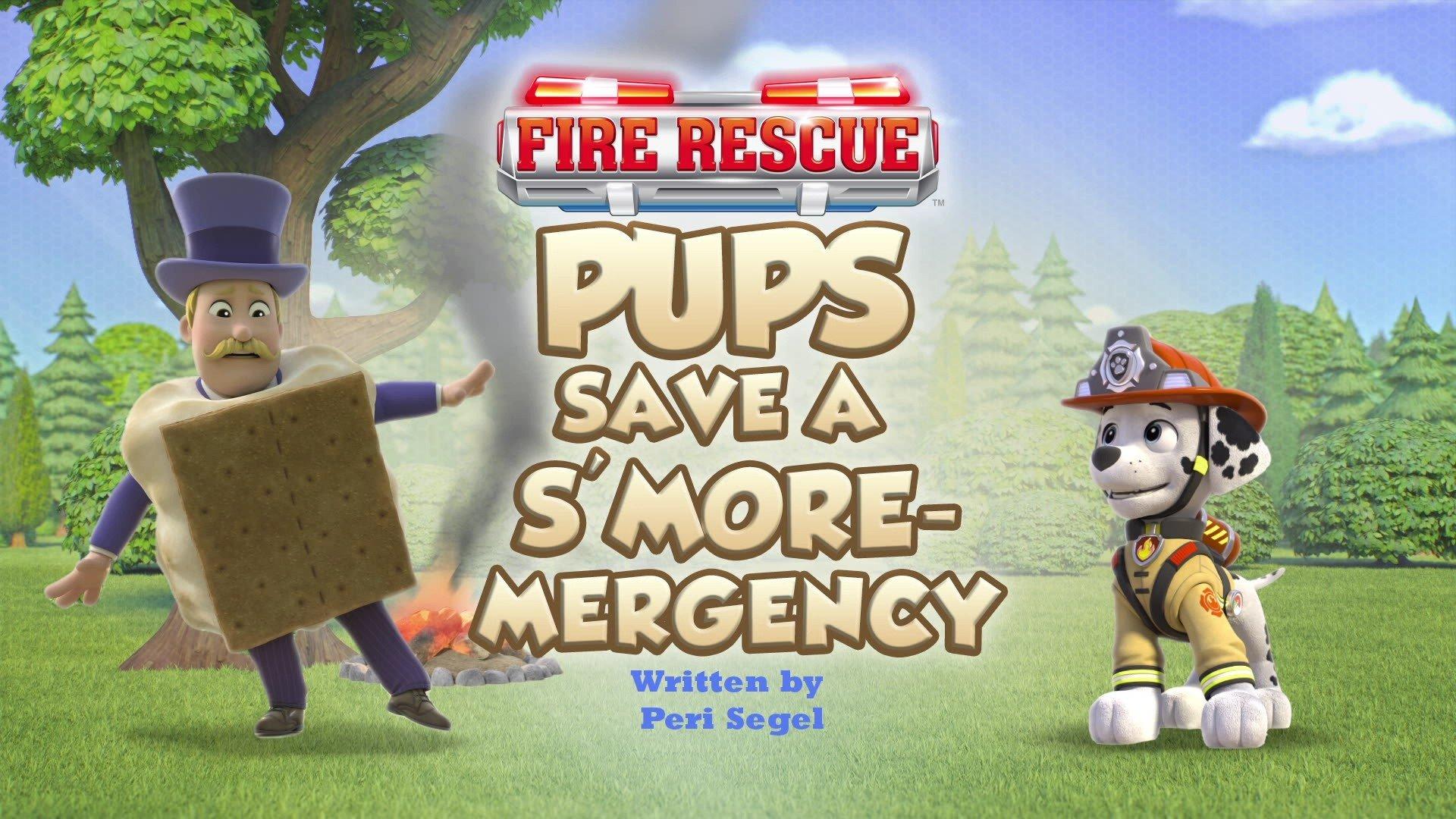 Still from Fire Rescue: Pups Save a S'more-Mergency