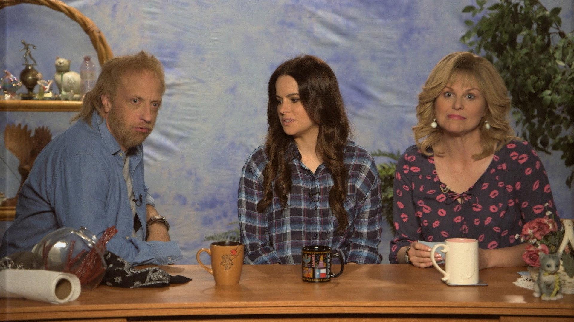 Still from Wake Up With The Schitt's: With Special Guest Stevie Budd