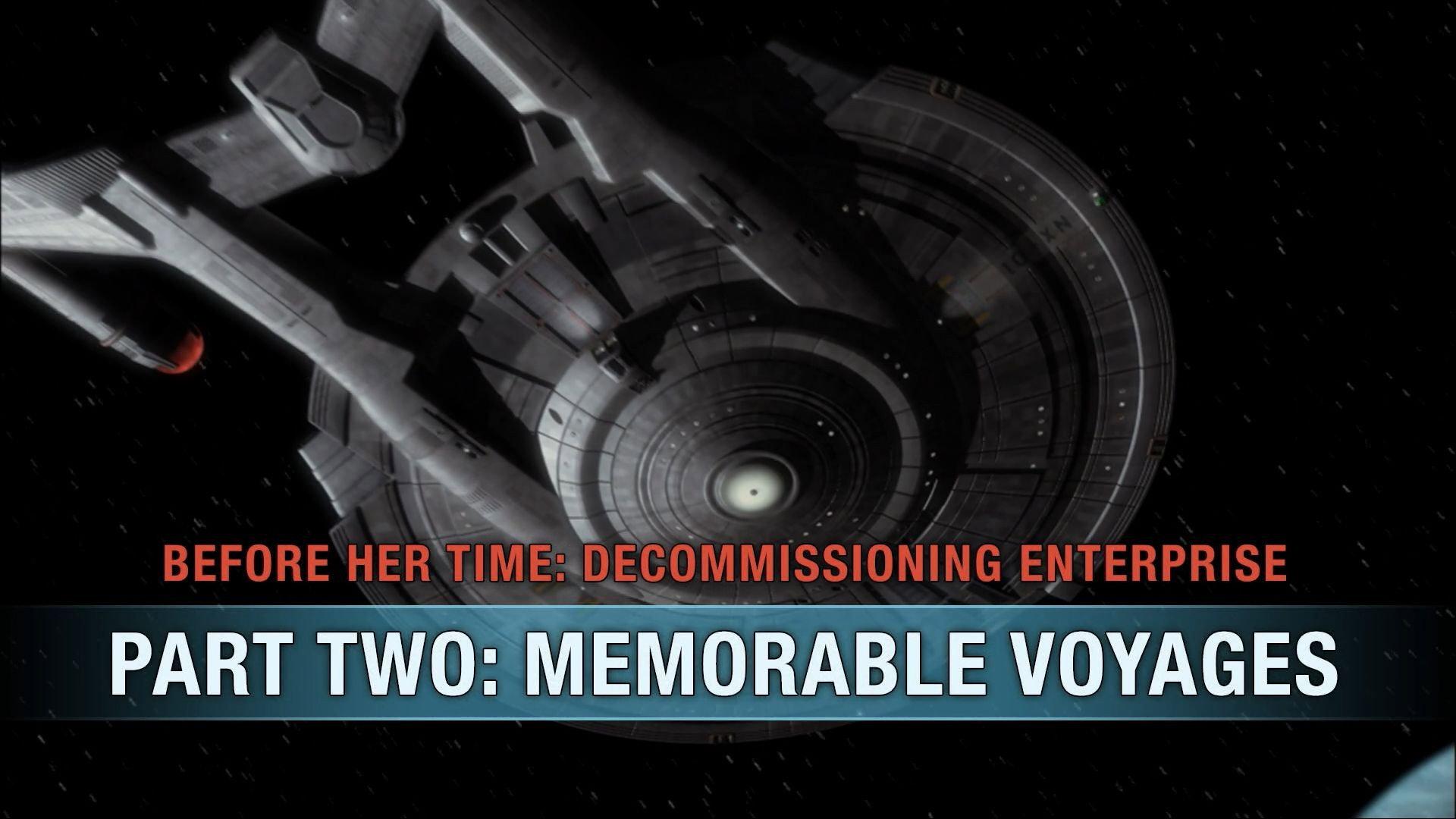 Still from Before Her Time: Decommissioning Enterprise: Part Two - Memorable Voyages