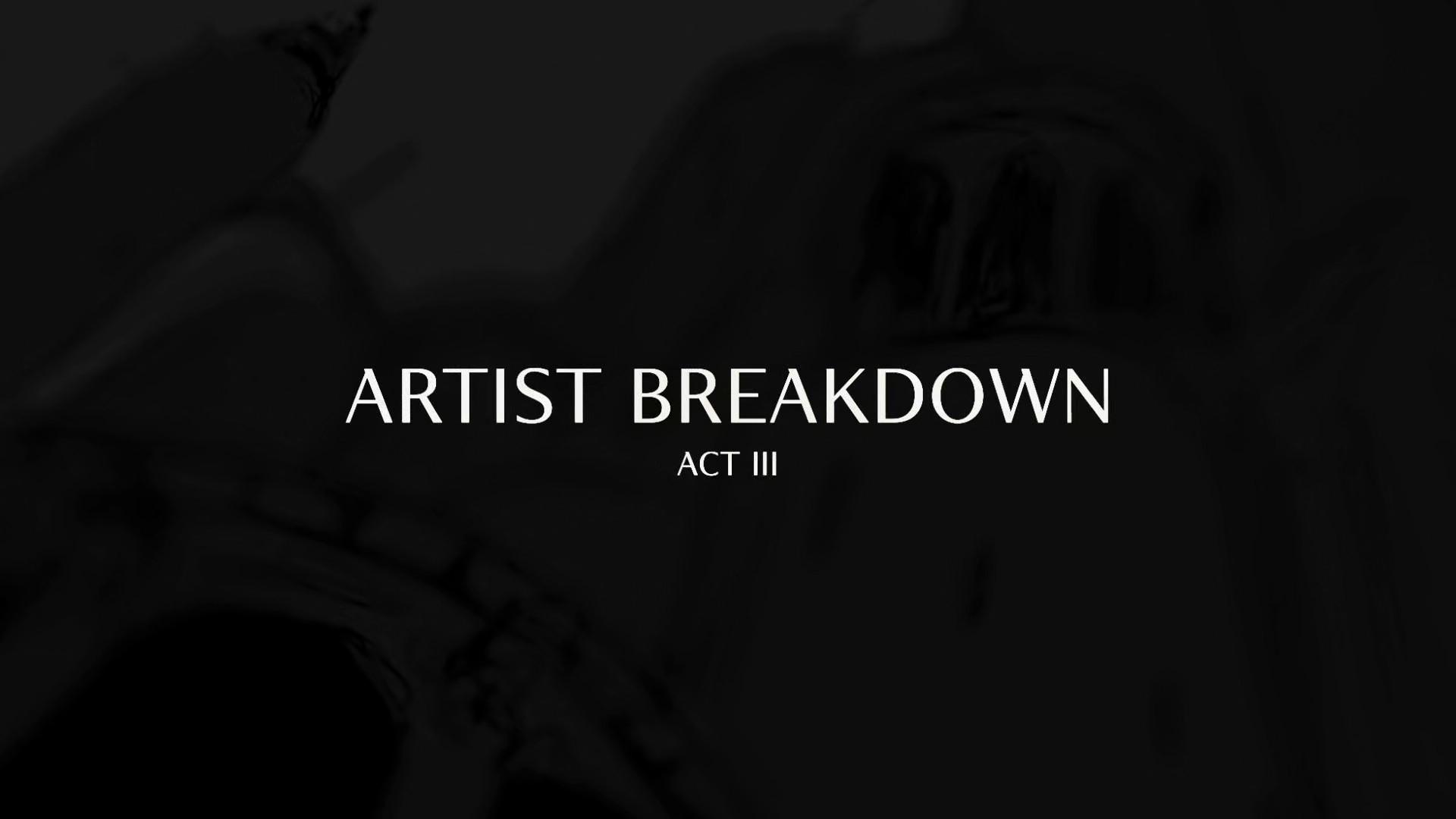 Still from Artist Breakdown: Act 3