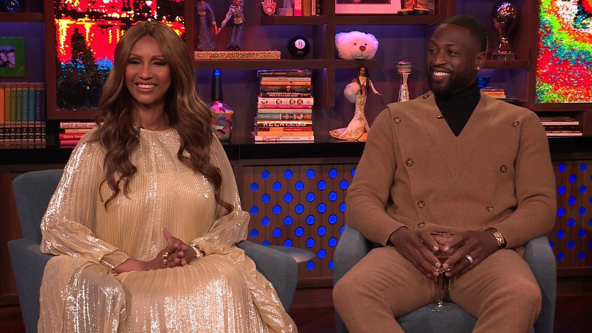 Still from Dwyane Wade and Iman