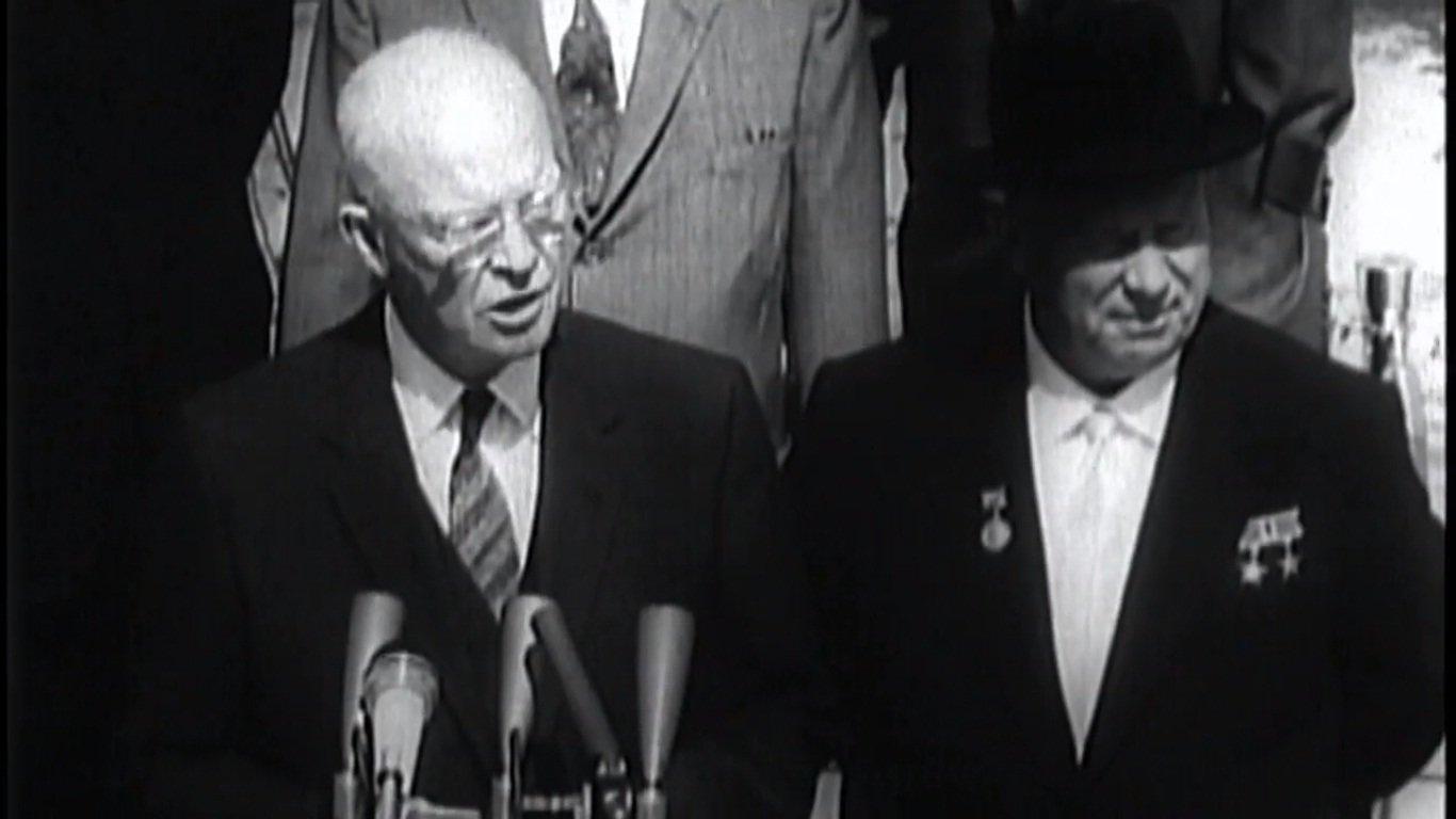Still from Chapter 5 - The 50s: Eisenhower, the Bomb & the Third World