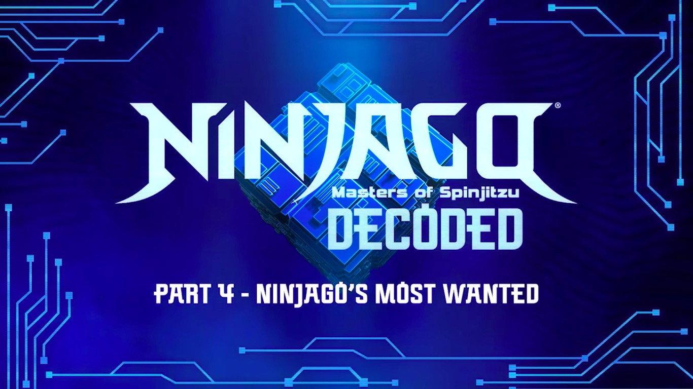 Still from Decoded - Episode 4: Ninjago’s Most Wanted