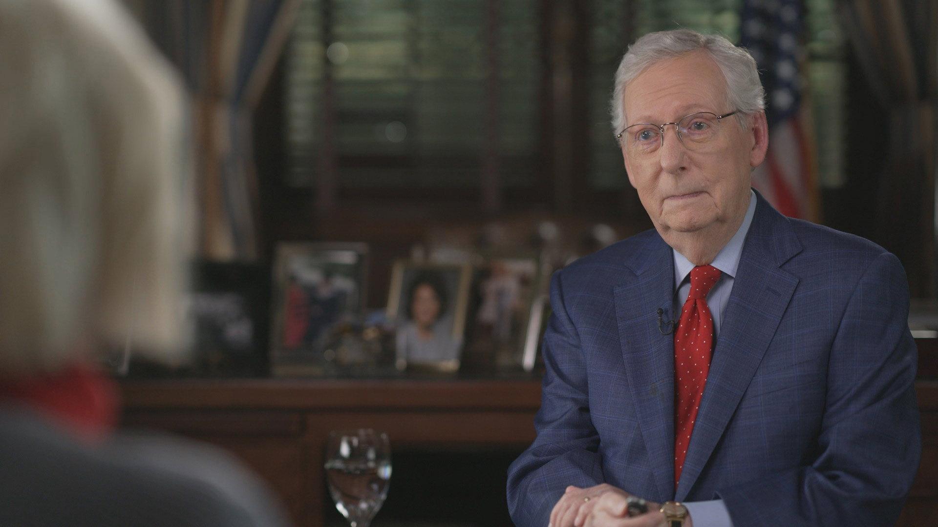 Still from What Will Mitch Do?; Robert Lighthizer; A Psychedelic Journey