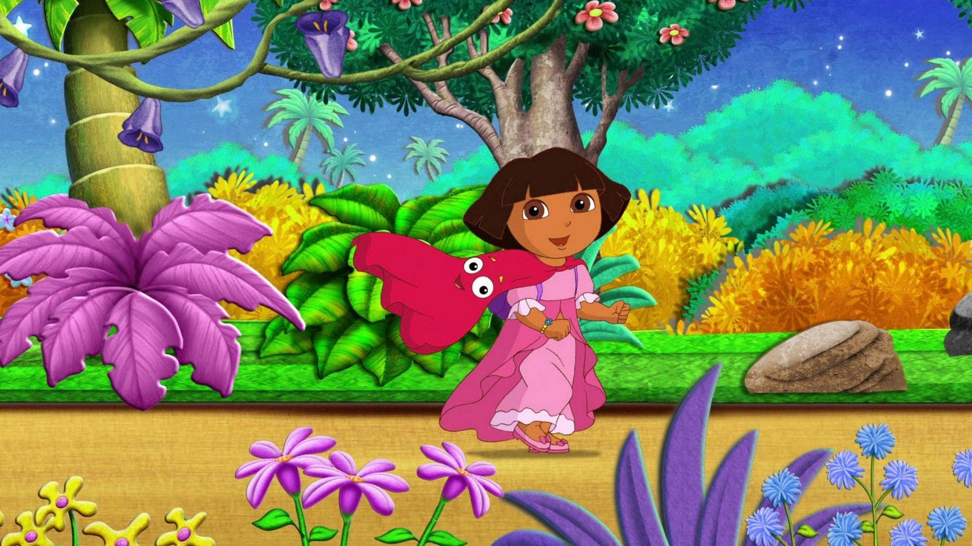Still from Dora’s Museum Sleepover Adventure
