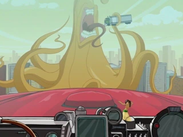 Still from The Fat & the Furious