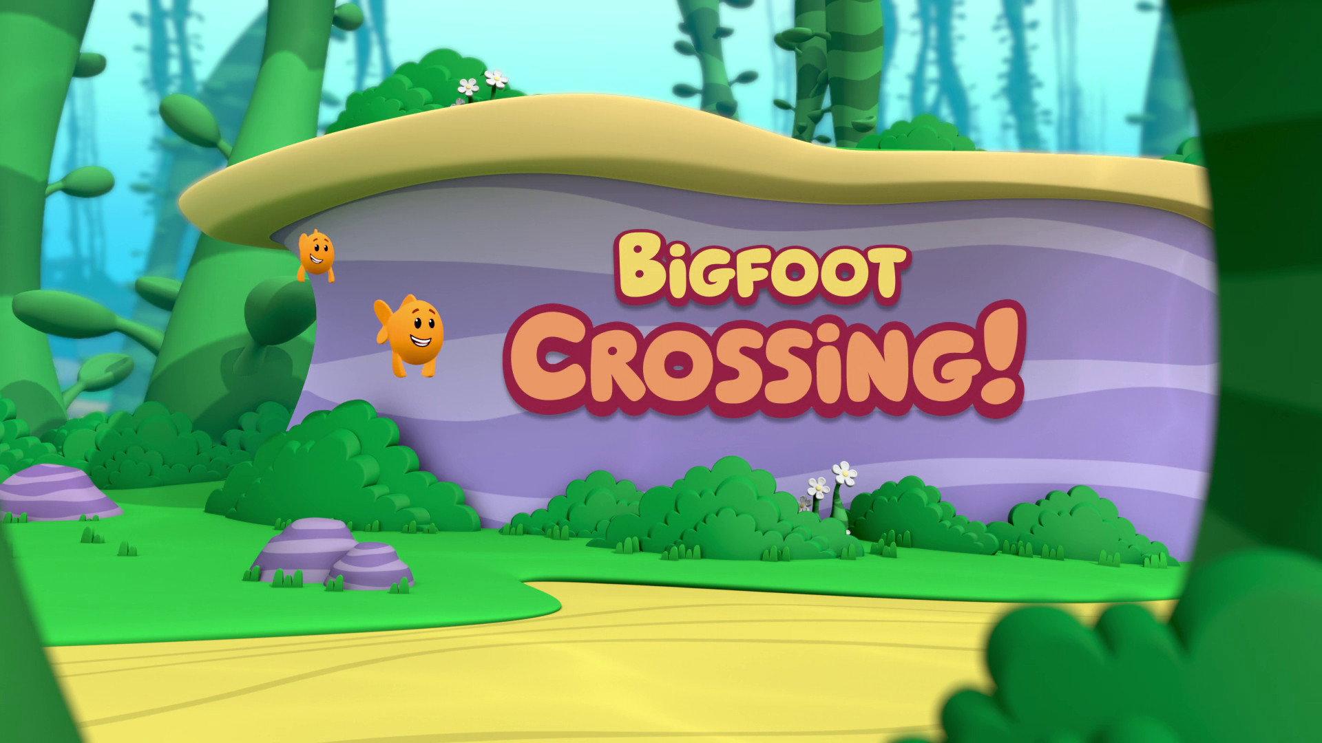 Still from Bigfoot Crossing!