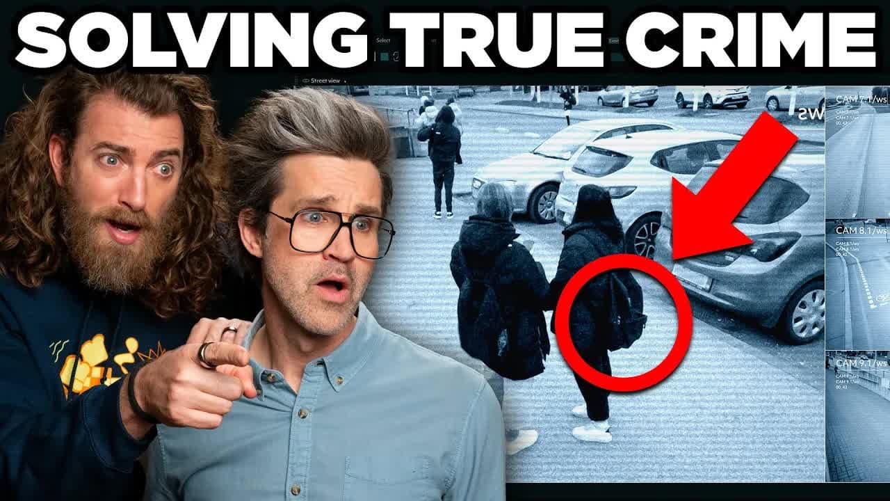 Still from We Solve True Crime Mysteries