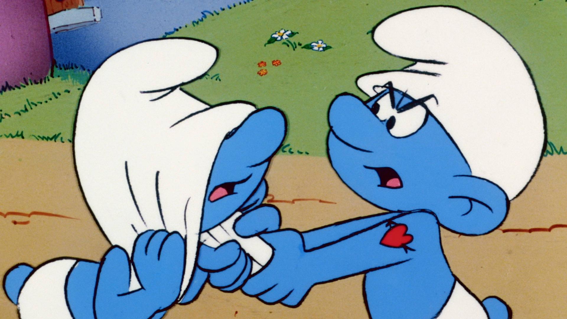 Still from The Sky Is Smurfing, The Sky Is Smurfing