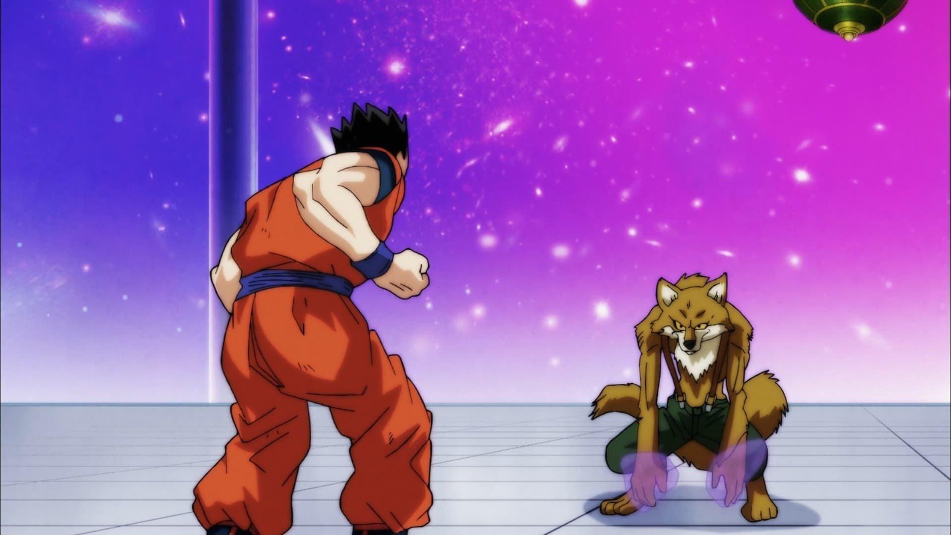 Still from Awaken Your Dormant Fighting Spirit! Gohan's Fight!