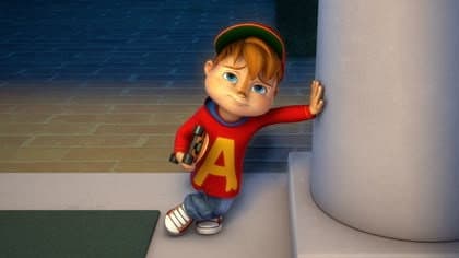 Still from Alvin's Secret Powers
