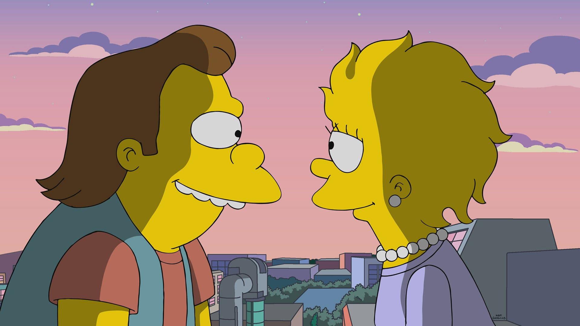 Still from When Nelson Met Lisa