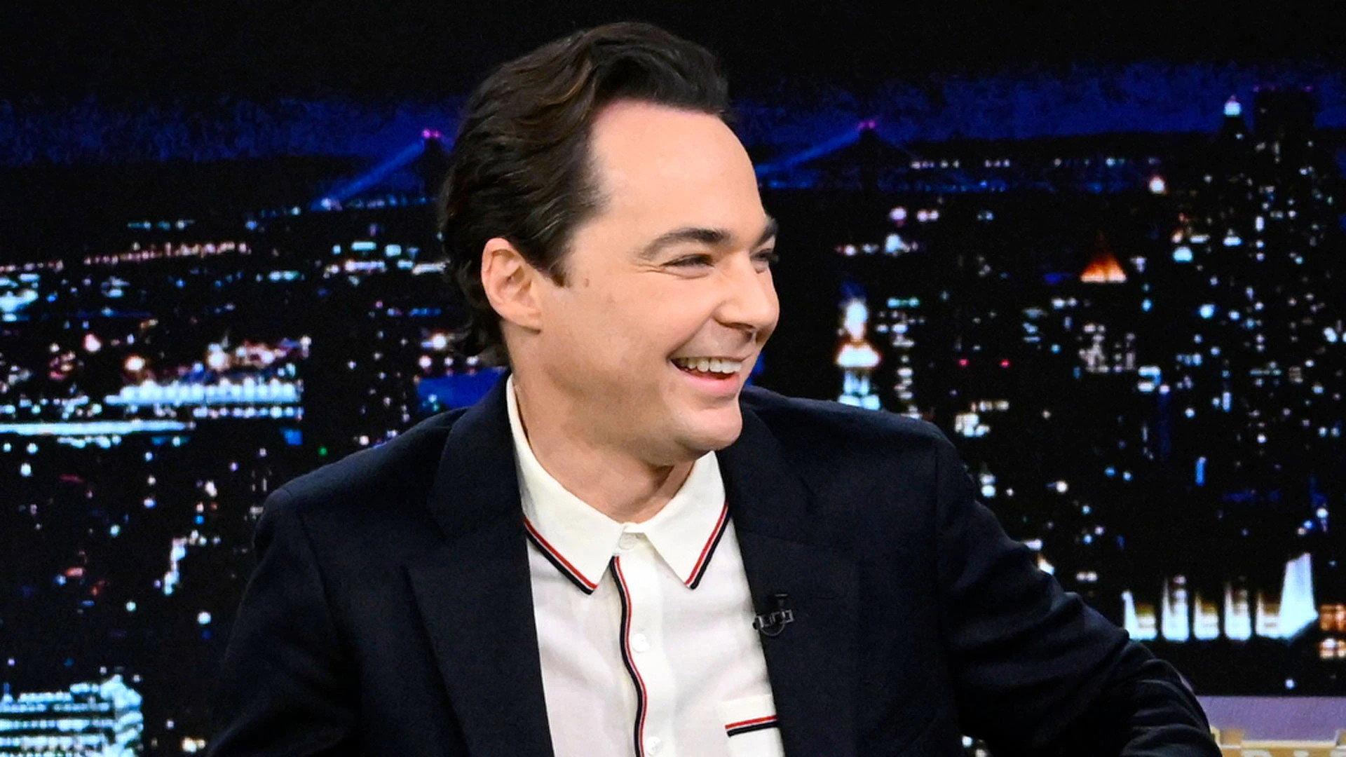 Still from Jim Parsons, Rose Byrne, Isabel Hagen