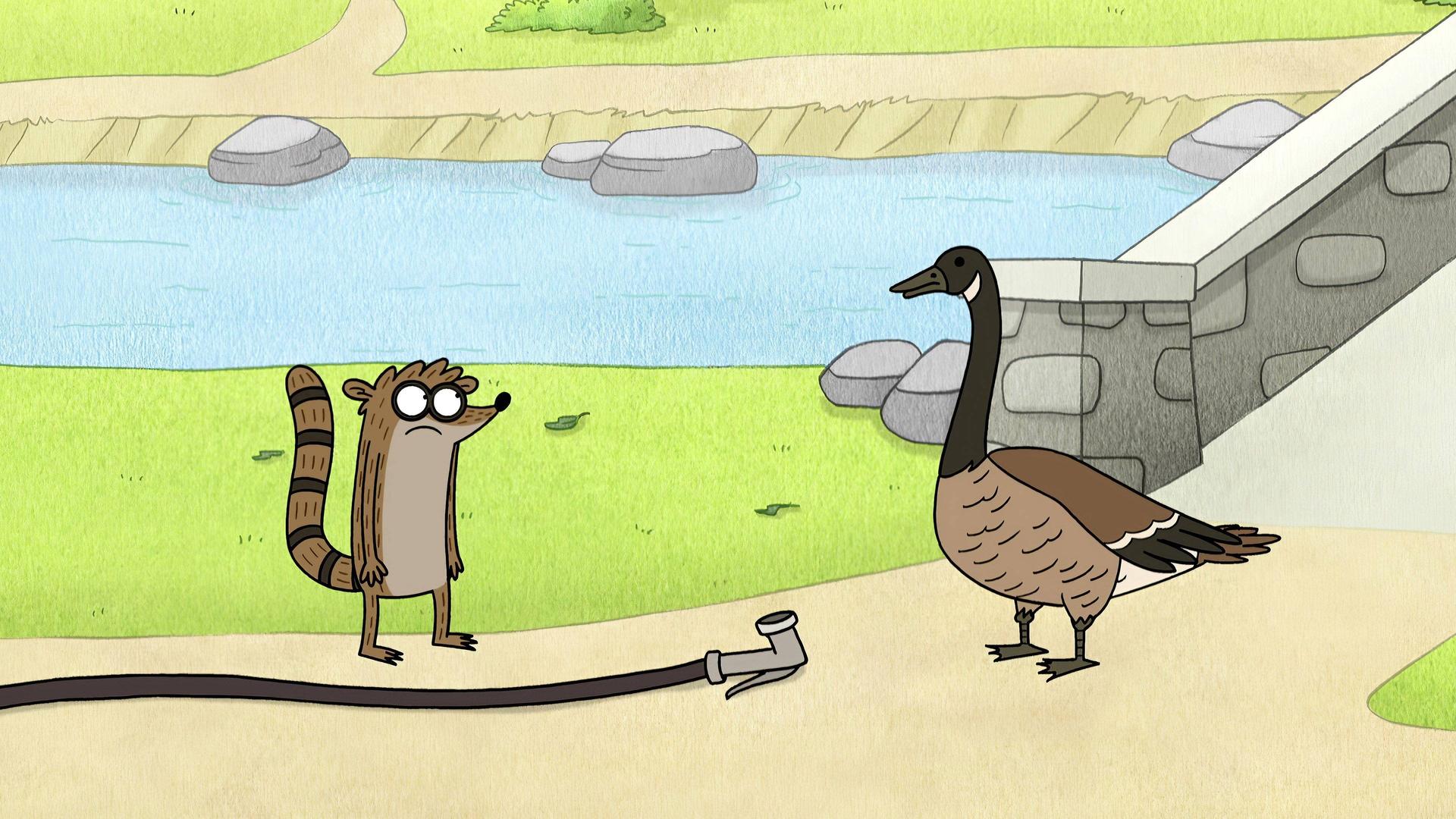 Still from A Bunch of Full Grown Geese