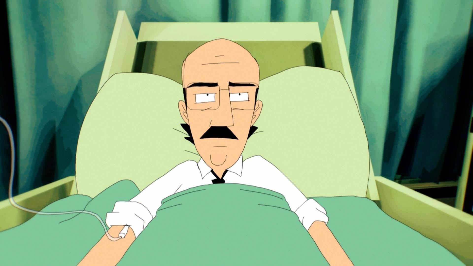 Still from Guy On The Tiger