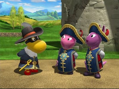 Still from The Two Musketeers