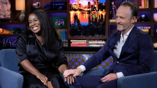 Still from Uzo Aduba & John Benjamin Hickey