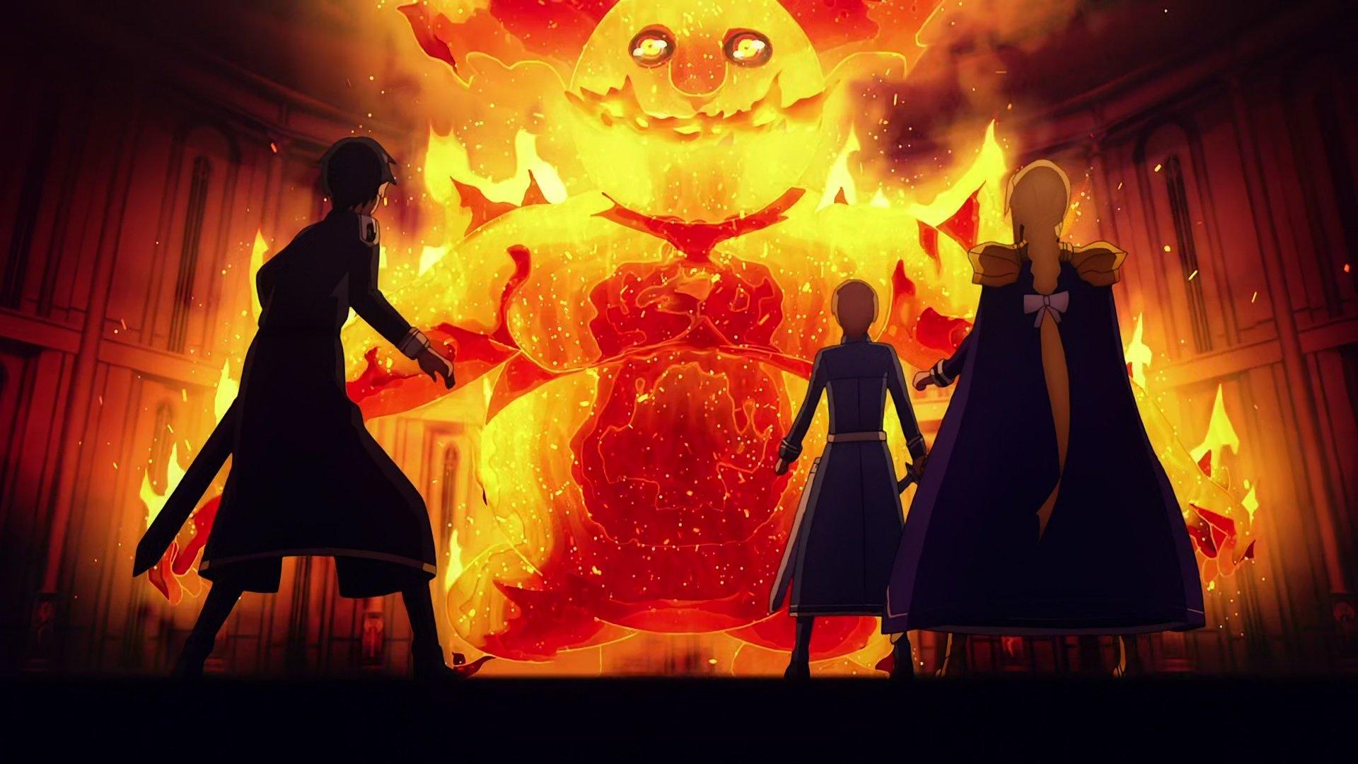 Still from Titan of the Sword
