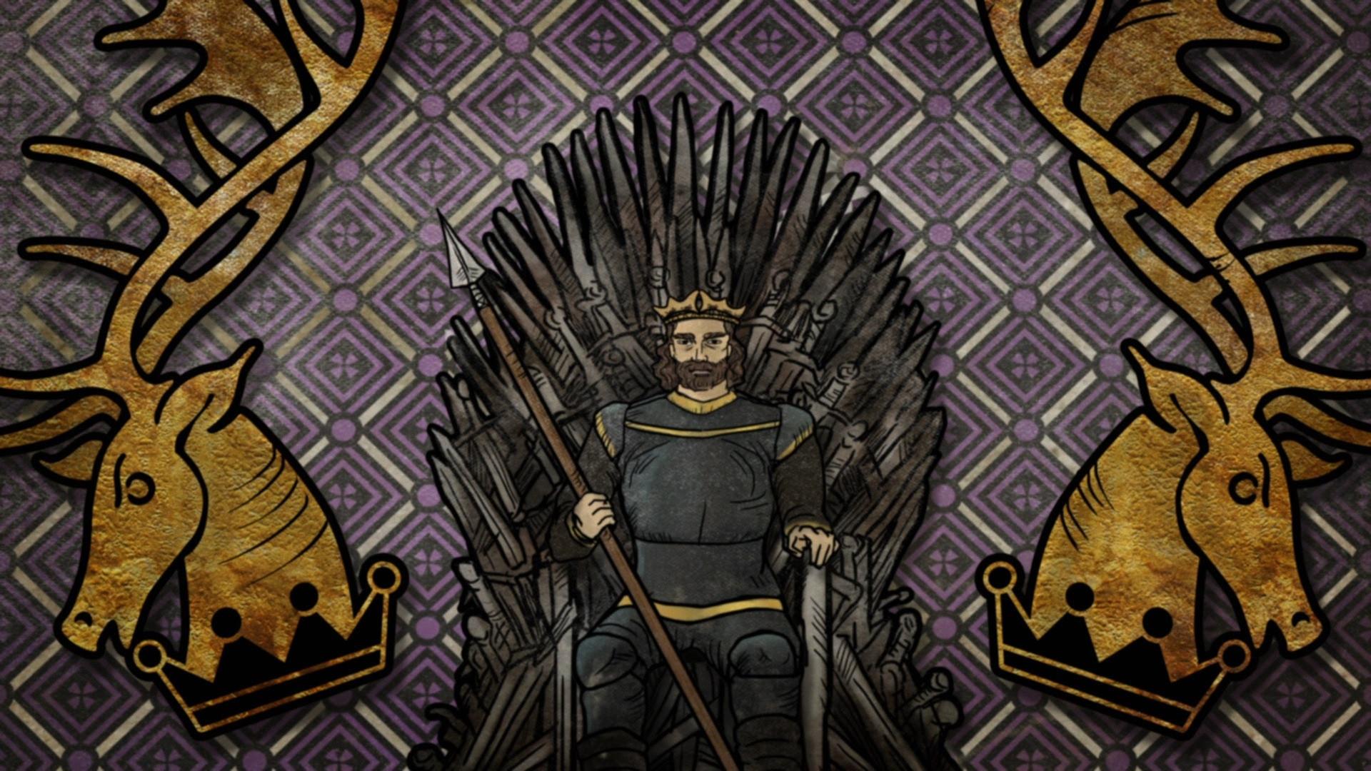 Still from Histories & Lore: House Baratheon