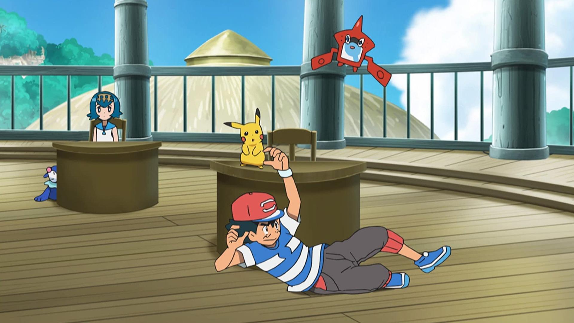 Still from Pulling Out the Pokémon Base Pepper!
