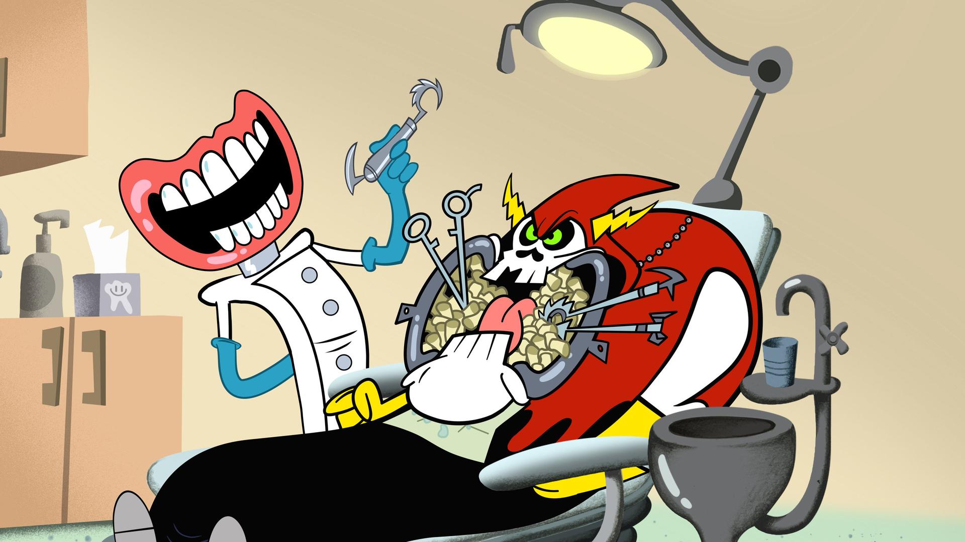 Still from The Fremergency Fronfract