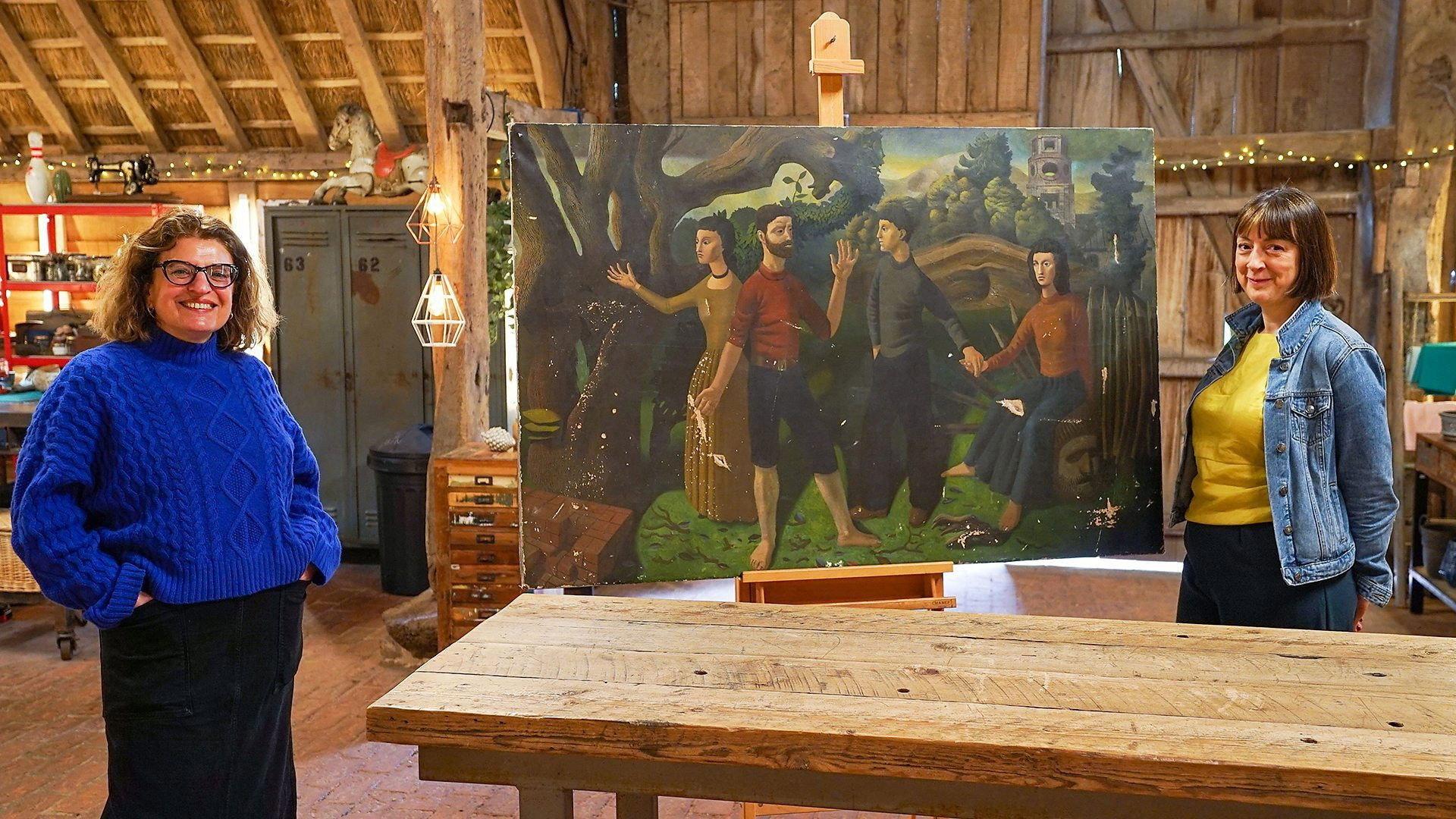 Still from Painting 'The Storyteller' by Robin Rae