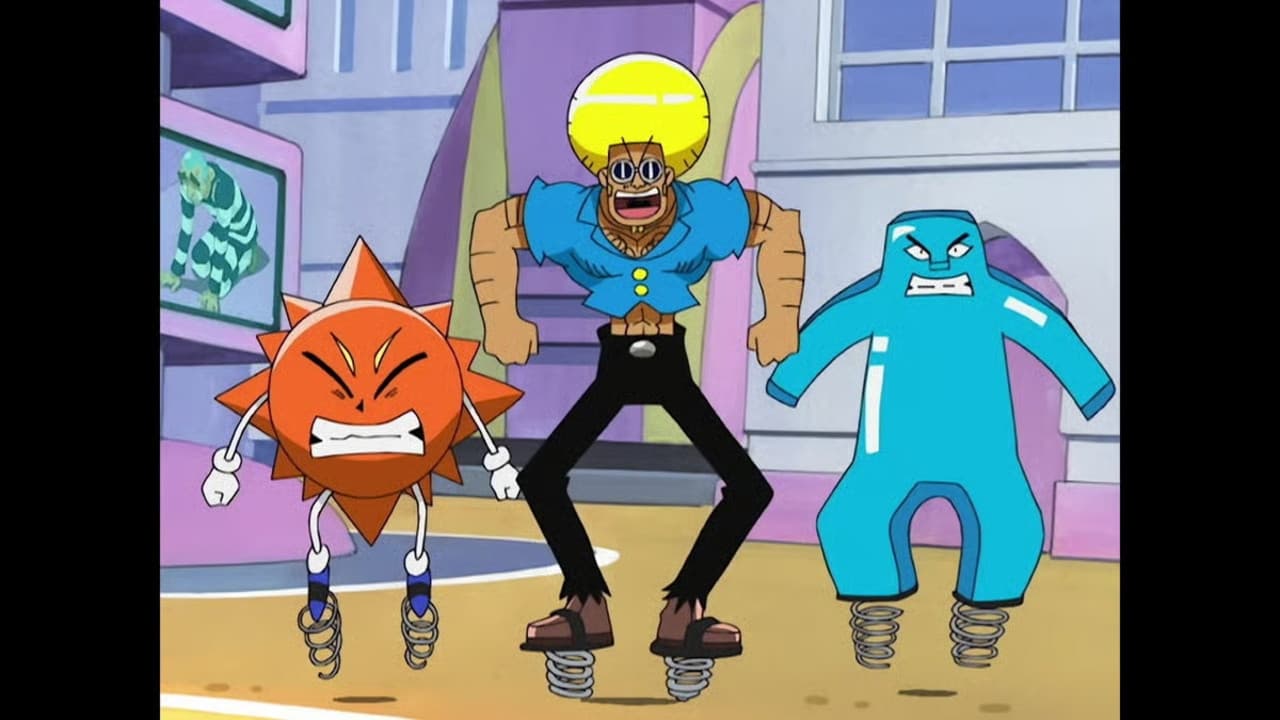 Still from The Especially Serious Circular Skirmish in Cyber City