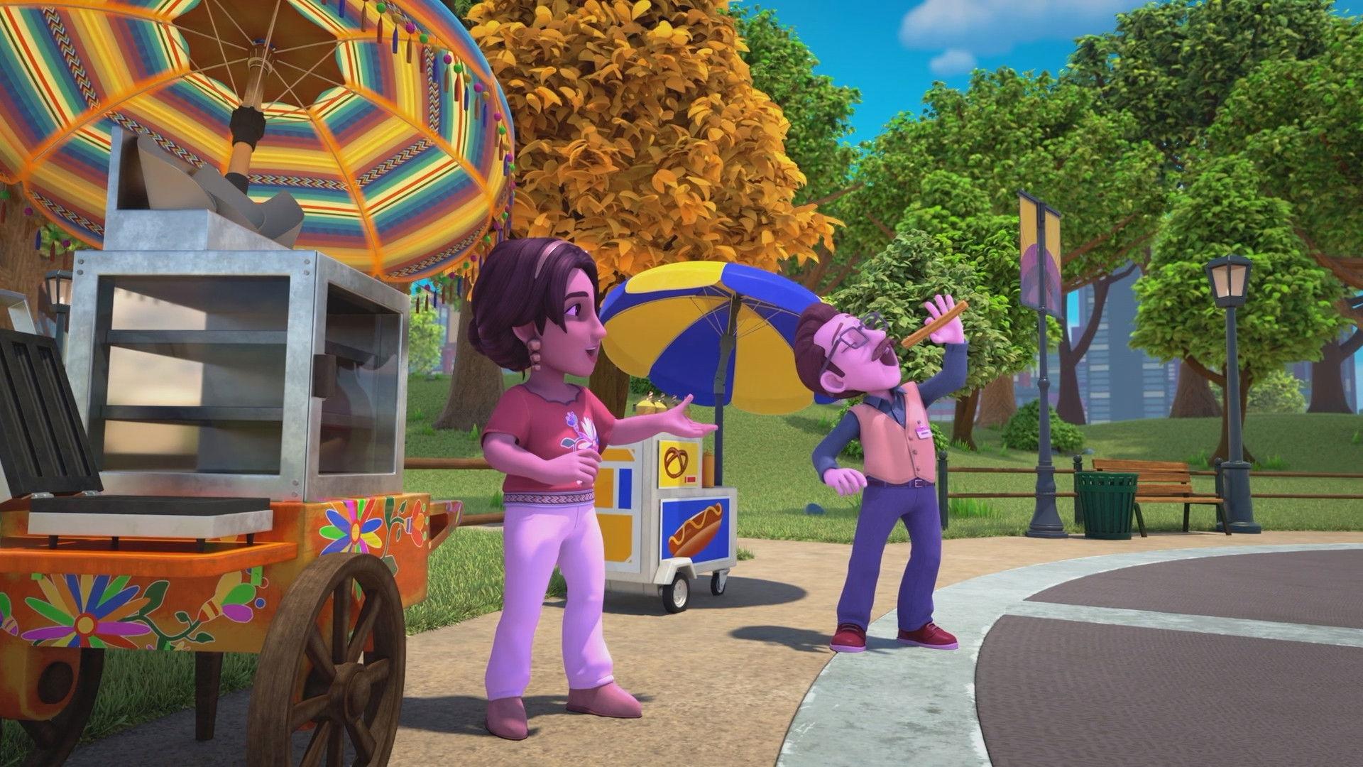 Still from Freeze, It's Dock Ock!