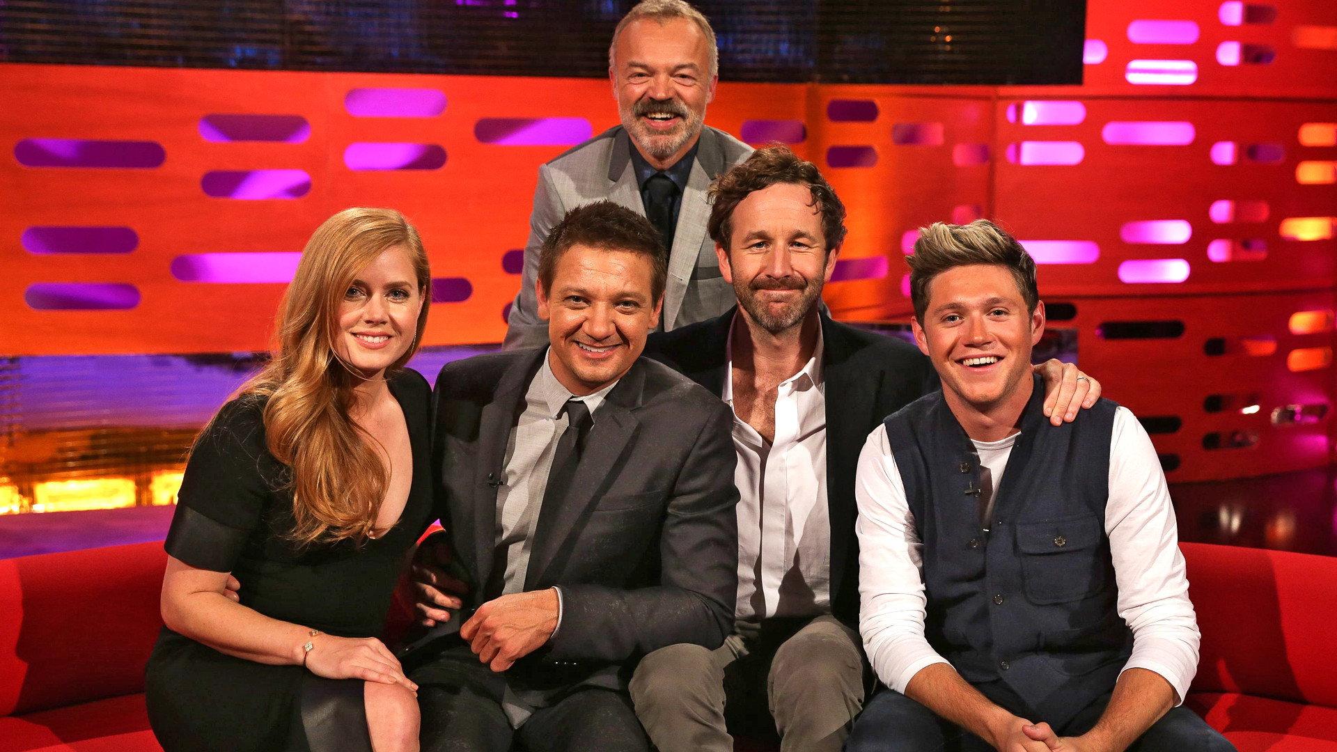 Still from Amy Adams, Jeremy Renner, Chris O'Dowd, Niall Horan