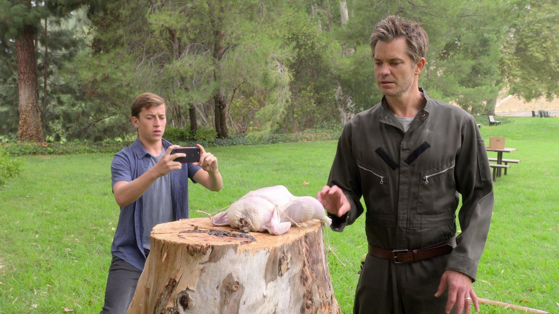 Still from The Chicken and the Pear