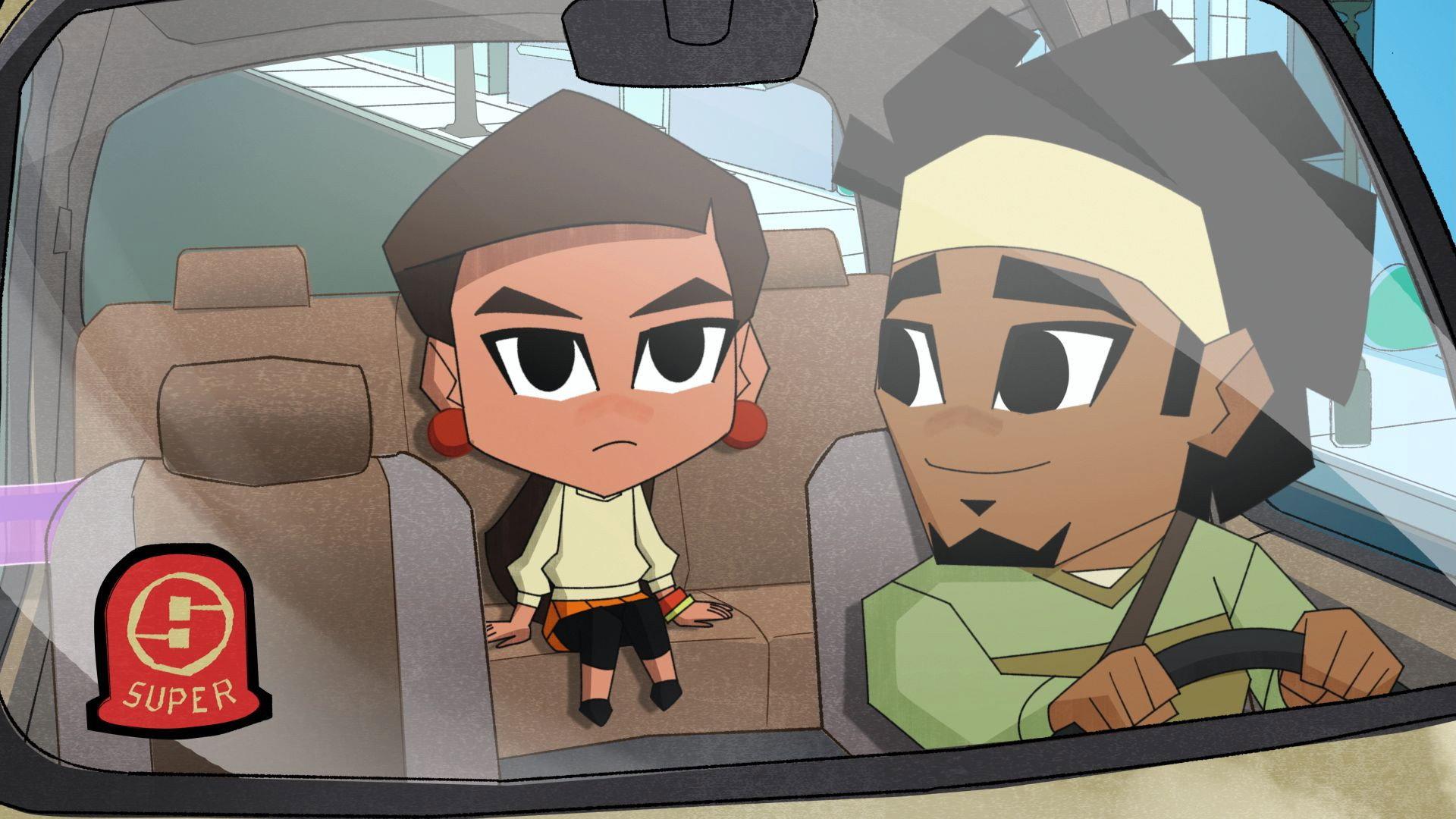 Still from Big Chibi 6: Super Driver