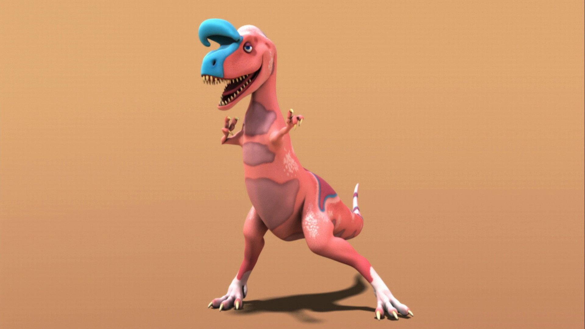 Still from Troodon Train Day